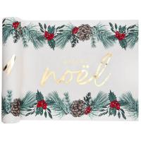 8675 chemin de table noel decoration florale