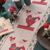 8700 decoration chemin de table fete joyeux noel