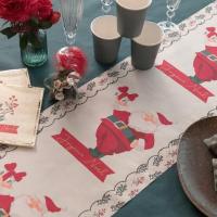 8700 decoration chemin de table joyeux noel