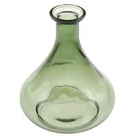 8714 vase verre pampa vert sapin