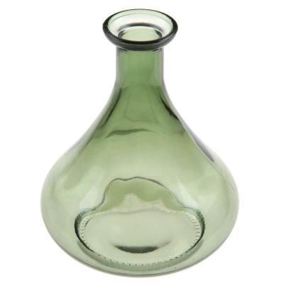 8714 vase verre pampa vert sapin