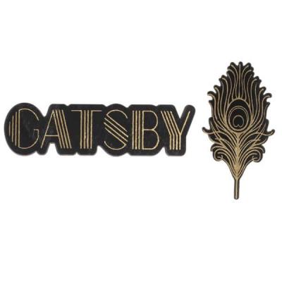 8744 decoration a parsermer gatsby noir et dore or