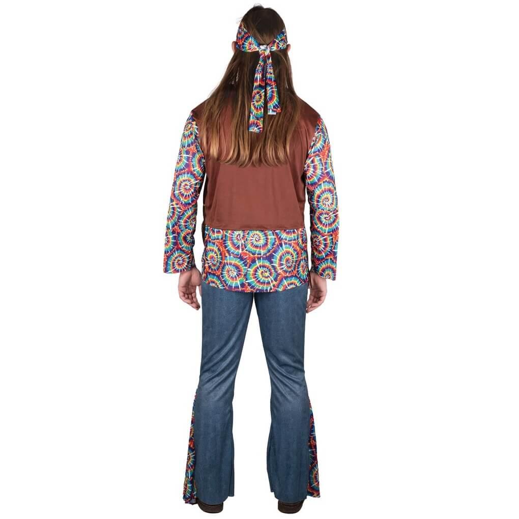 Déguisement Hippie Femme - PTIT CLOWN - Taille L/XL - Multicolore