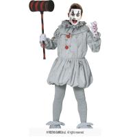 88370 taille l costume adulte homme clown tueur halloween