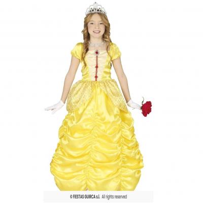 88527 taille 7 9 ans costume fille princesse jaune