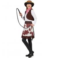 89128 taille s m deguisement cow girl femme adulte amerique western