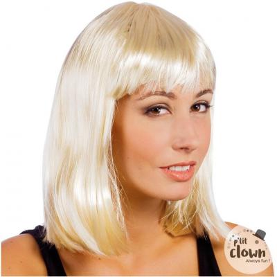1 Perruque blonde Charleston REF/89204 (Accessoire déguisement adulte)