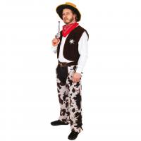 89254 taille s m deguisement amerique homme adulte cow boy