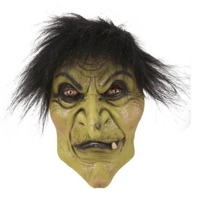 1 Masque de sorcière REF/91550 (Accessoire de déguisement Halloween adulte)