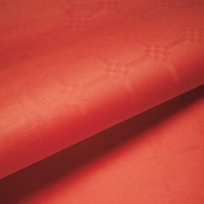 1 Rouleau nappe damassée rouge en papier 6m x 1.18m REF/9286