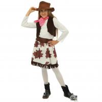 98538 age 10 12 ans costume enfant fille cow girl amerique