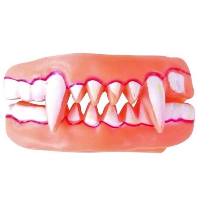 Accessoire avec dentier de vampire souple REF/13332