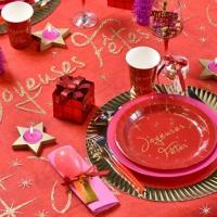 Assiette joyeuses fetes