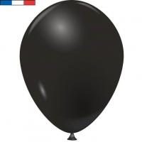 Ballon latex naturel francais 25cm noir
