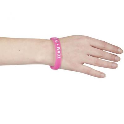 Bracelet team enterrement vie de jeune fille evjf rose