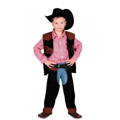 Costume Cow Boy 3/4 ans (104cm) REF/C4076104 (Déguisement enfant garçon)