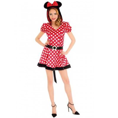 Costume Pretty Mouse taille S REF/C4254S (Déguisement adulte femme souris à pois)