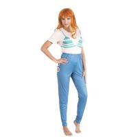 C4613s taille s one piece nami costume femme deguisement manga