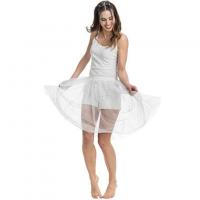 C4654 belle jupe femme courte summer festival blanche