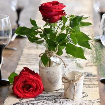 Centre de table mariage vase