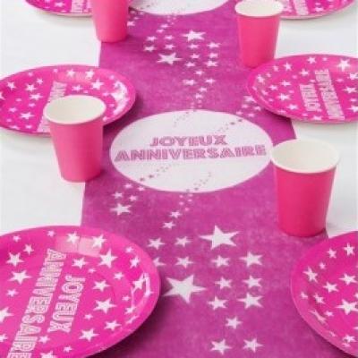 Chemin de table anniversaire 2