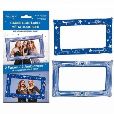 Cpg24 cadre gonflable aluminium photobooth bleu