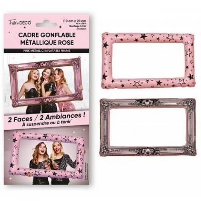 Cpg24 cadre gonflable aluminium photobooth rose