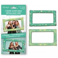 Cpg24 cadre gonflable aluminium photobooth vert mint