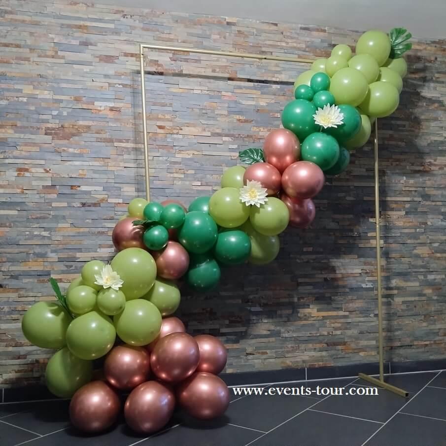 Structure pour arche de ballons de table - 150 cm pas cher 