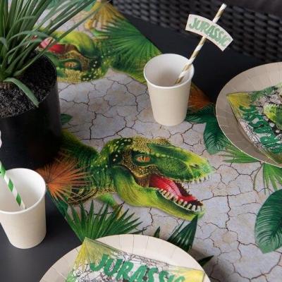 Decoration chemin de table dinosaure t rex