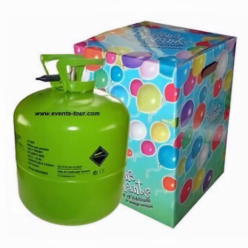 Bouteille d'hélium pour 50 ballons - Vente accessoires pas cher