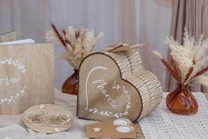 Decoration mariage theme coeurs