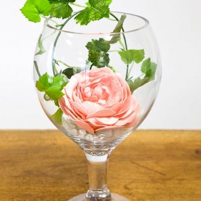 Decoration vase verre ballon