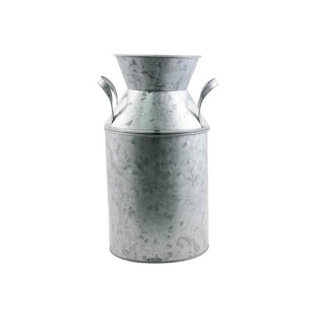 Ev 643 location decoration pot a lait zinc