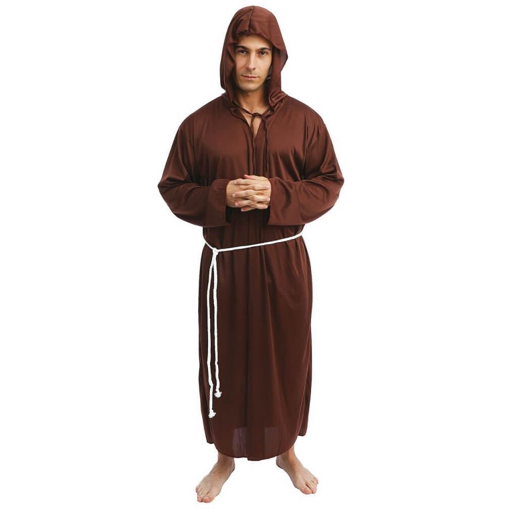 Ev 728 taille l xl magasin location nord pas de calais costume moine religieux homme adulte