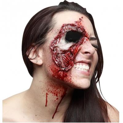 1 Cicatrice en latex horrifique: Coup d'oeil REF/G25168 (Maquillage Halloween)