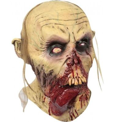 1 Masque Zombie Tongue REF/G26209 (Accessoire déguisement adulte Halloween Ghoulish)