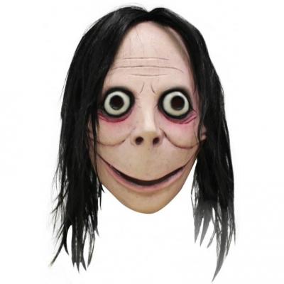 1 Masque MOMO: Creepypasta REF/G26808 (Accessoire déguisement adulte Halloween Ghoulish)