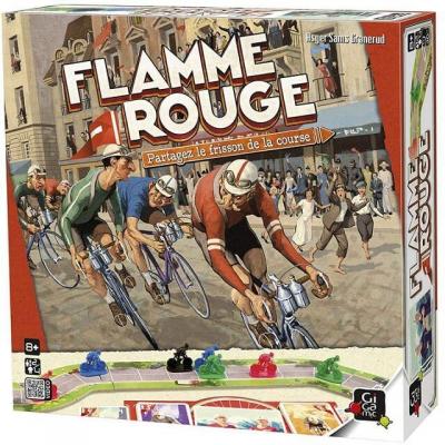 Jeu de societe avec strategie velo flamme rouge