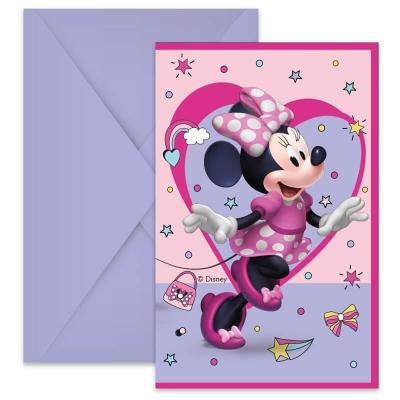 Lmin93942 carte invitation anniversaire disney minnie