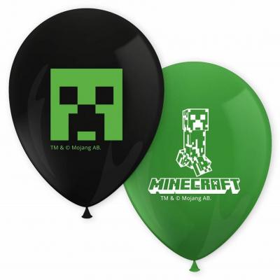 Lmnc95662 ballon latex anniversaire disney carsminecraft