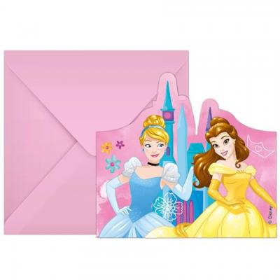 Lpri93945 carte invitation anniversaire disney princesse