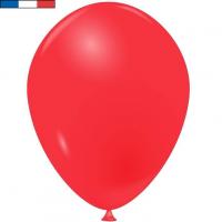 Mini ballon latex naturel biodegradable 15cm rouge