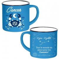 Mugz04 mug ceramique astrologie cadeau fete anniversaire cancer