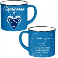 Mugz10 mug ceramique astrologie cadeau fete anniversaire capricorne