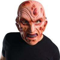 R201293 accessoire de deguisement halloween masque pvc film freddy kruegger