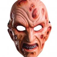 R201293 accessoire deguisement halloween masque pvc film freddy kruegger