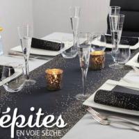 Serviette de table noel pepite