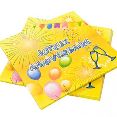 Ballon aluminium anniversaire or 6ans (x1) BA3000-BA3008