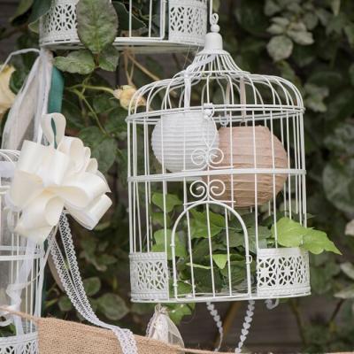 Urne cage avec livre d or photo mariage